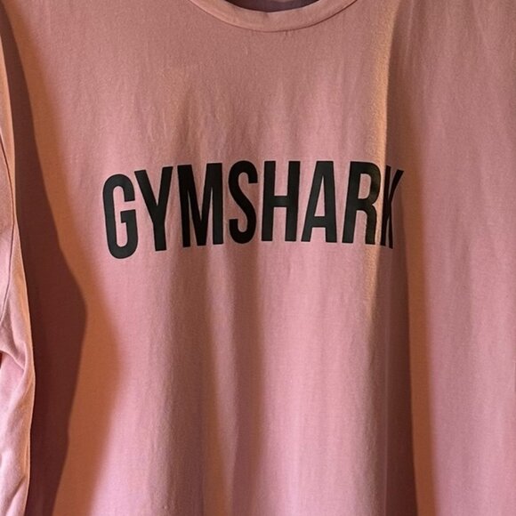 Gymshark Men's Bubble Gum Pink Slim Fit Short Sleeve Apollo T-Shirt Size XL - Picture 2 of 9